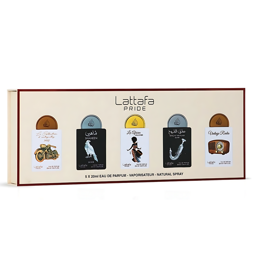 LATTAFA PRIDE EAU DE PARFUM GIFT SET COLLECTION V