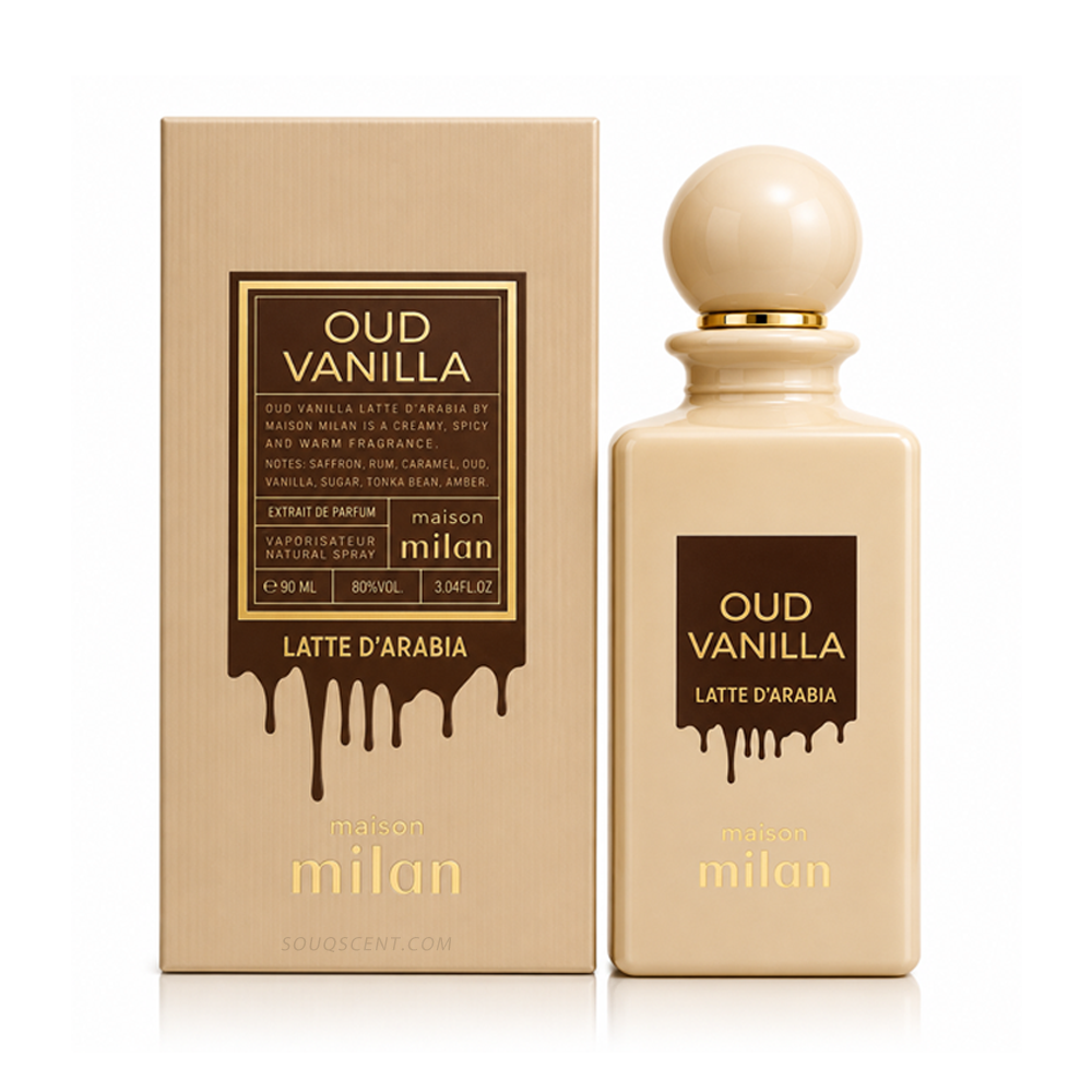 MAISON MILAN Oud Vanilla Latte D'Arabia