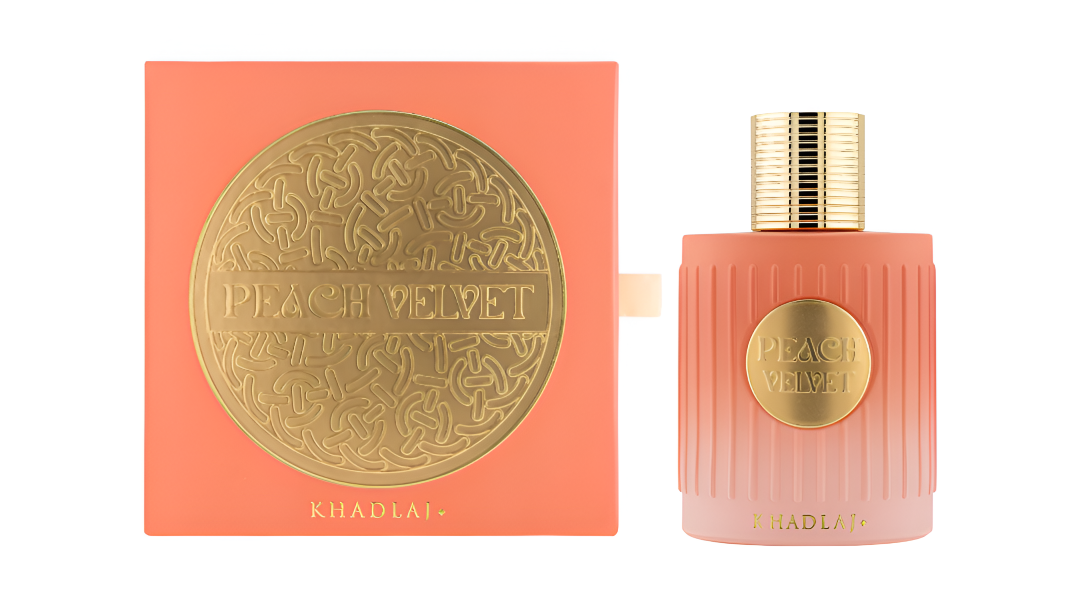 KHADLAJ PEACH VELVET
