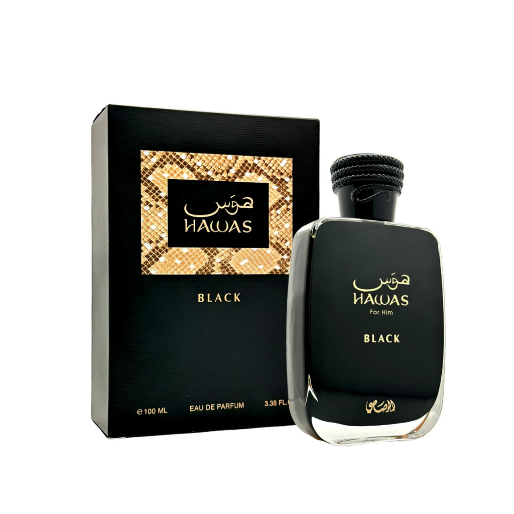 Buy Hawas Black Rasasi EDP 100ML | Shop Now – Souq Scent