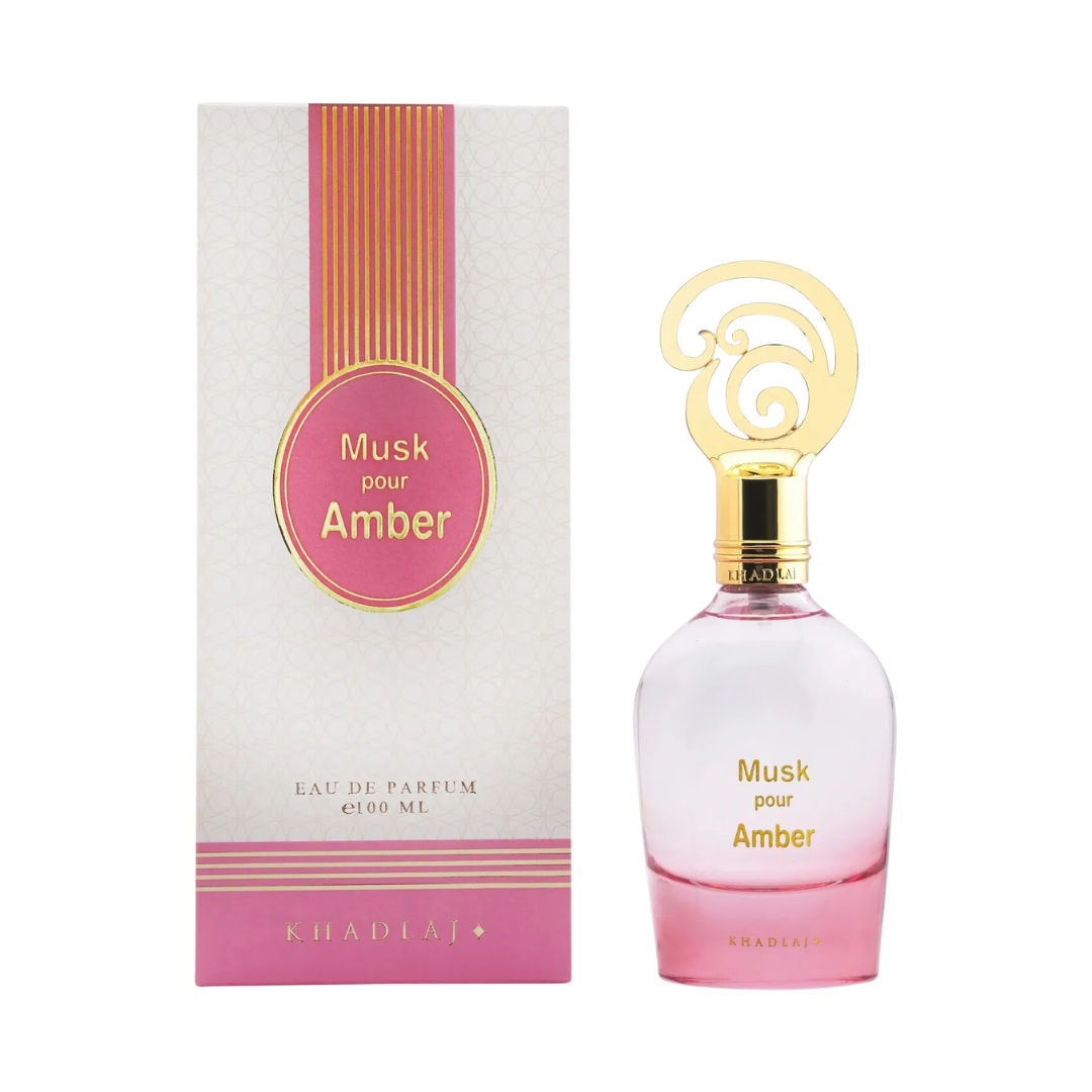 KHADLAJ SPRAY MUSK POUR AMBER EDP 100ML