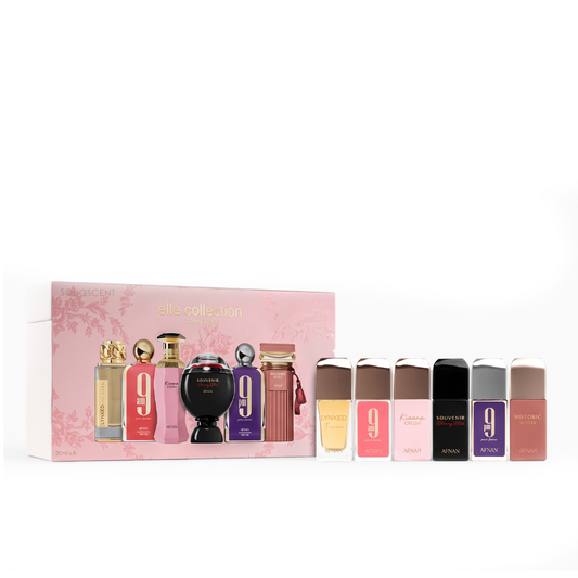 AFNAN TRAVEL PACK ELLE COLLECTION 20ML X 6