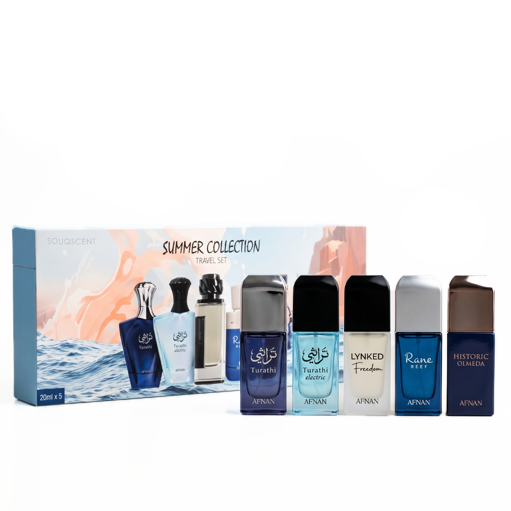 AFNAN TRAVEL PACK SUMMER COLLECTION 20ML X 5
