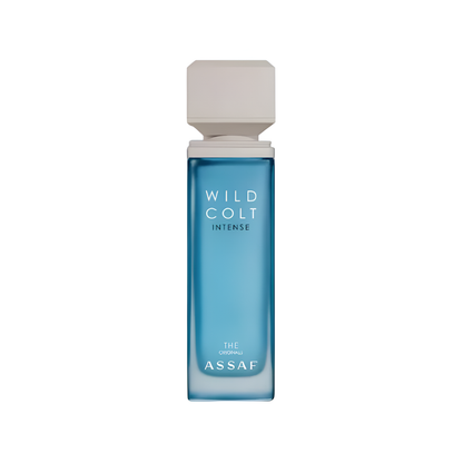Assaf Wild Colt Intense perfume bottle on a white background