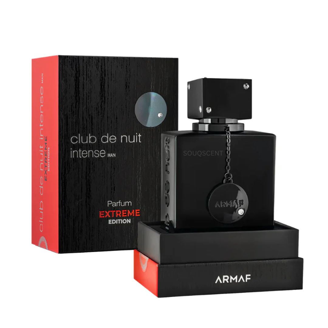Armaf Club de Nuit intense man perfume bottle and packaging on a white background