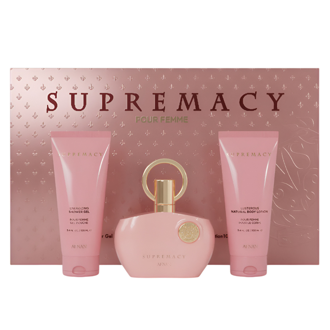 AFNAN SUPERMACY PINK GIFTSET