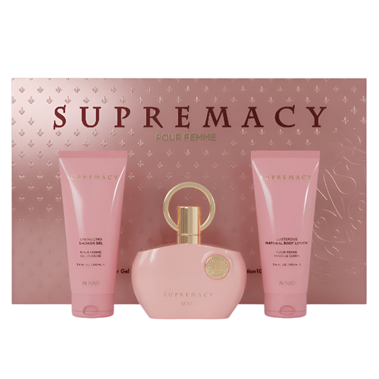 AFNAN SUPERMACY PINK GIFTSET